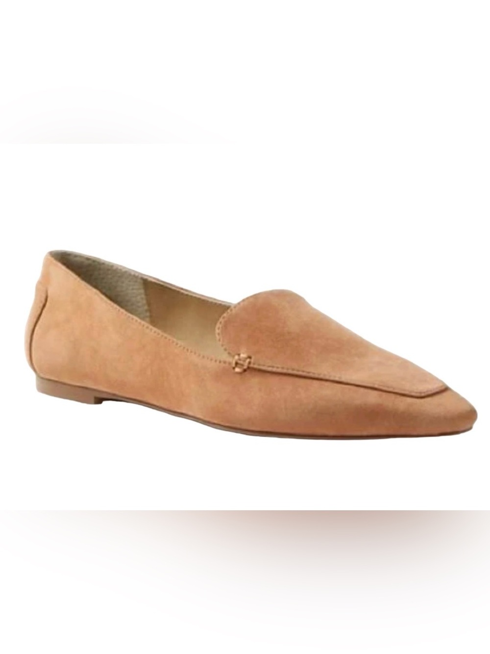 NEW ANN TAYLOR BROWN NIP TOP SUEDE FLATS SHOES SIZE 11